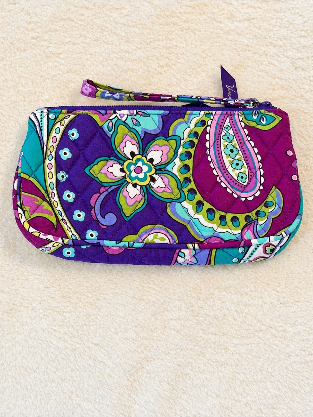 NWOT Vera Bradley Wristlet in Heather Pattern